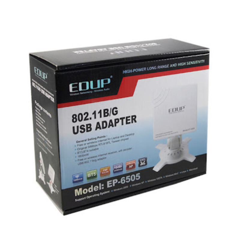 EDUP Usb adapter 802.11B/G