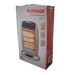 Telefunken Stufa Alogena Caldobagno 1200w M08020