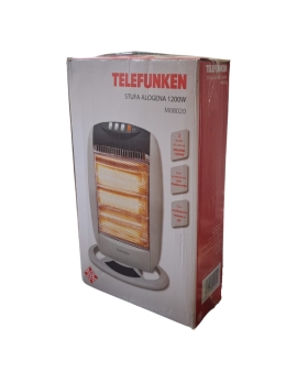 Telefunken Stufa Alogena Caldobagno 1200w M08020