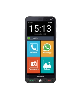 Brondi Amico Vero 4G 14,5 cm (5.7'') Doppia SIM Android 14 USB tipo-C 3 GB 32 GB 2800 mAh Nero