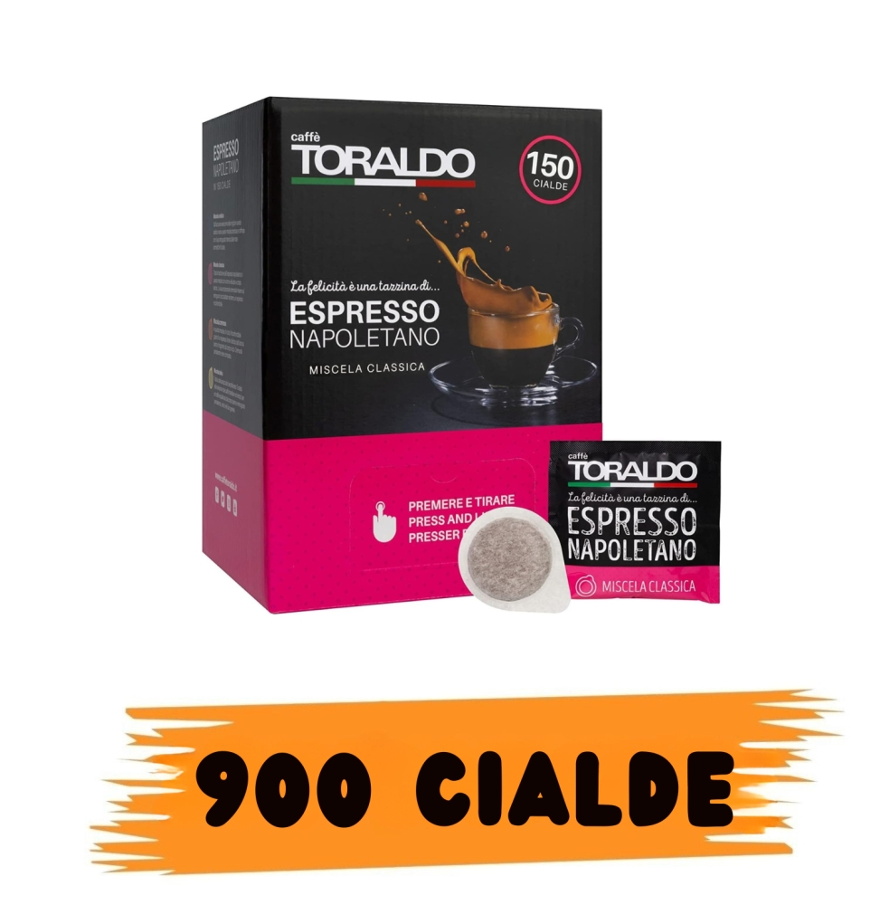 Caffè Toraldo Miscela Classica 900 Cialde