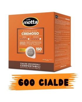 Motta Caffè Cialde 44mm Miscela Espresso Cremoso Box (600pz)