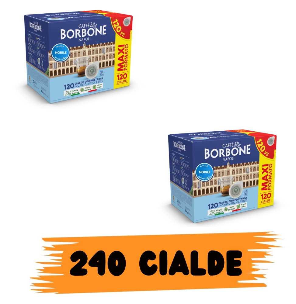 Caffè Borbone Miscela Nobile 240 Cialde
