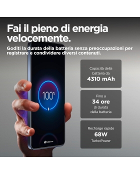 Motorola Edge 50 Neo 5G 6.36" Smartphone  RAM 8GB + Memoria Interna 256gb - Colore Pantone Grisaille