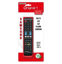 Bravo Original 1 Telecomando Compatibile TV Samsung - Nero