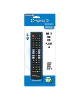 Bravo Original 2 Telecomando Compatibile TV LG - Nero