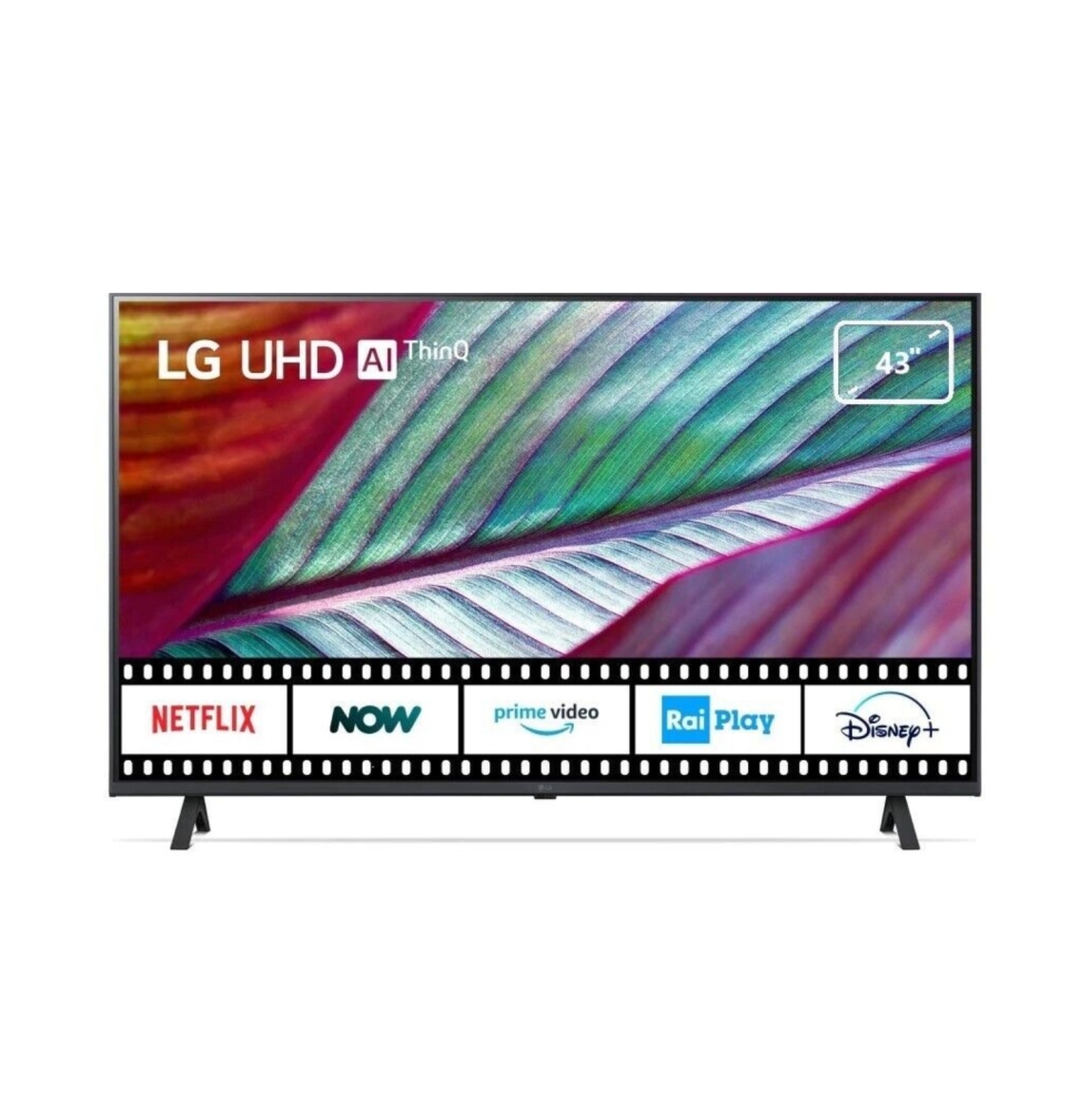 LG Smart TV 45 Pollici 4K Ultra HD HDR - 43UR78GLOLK