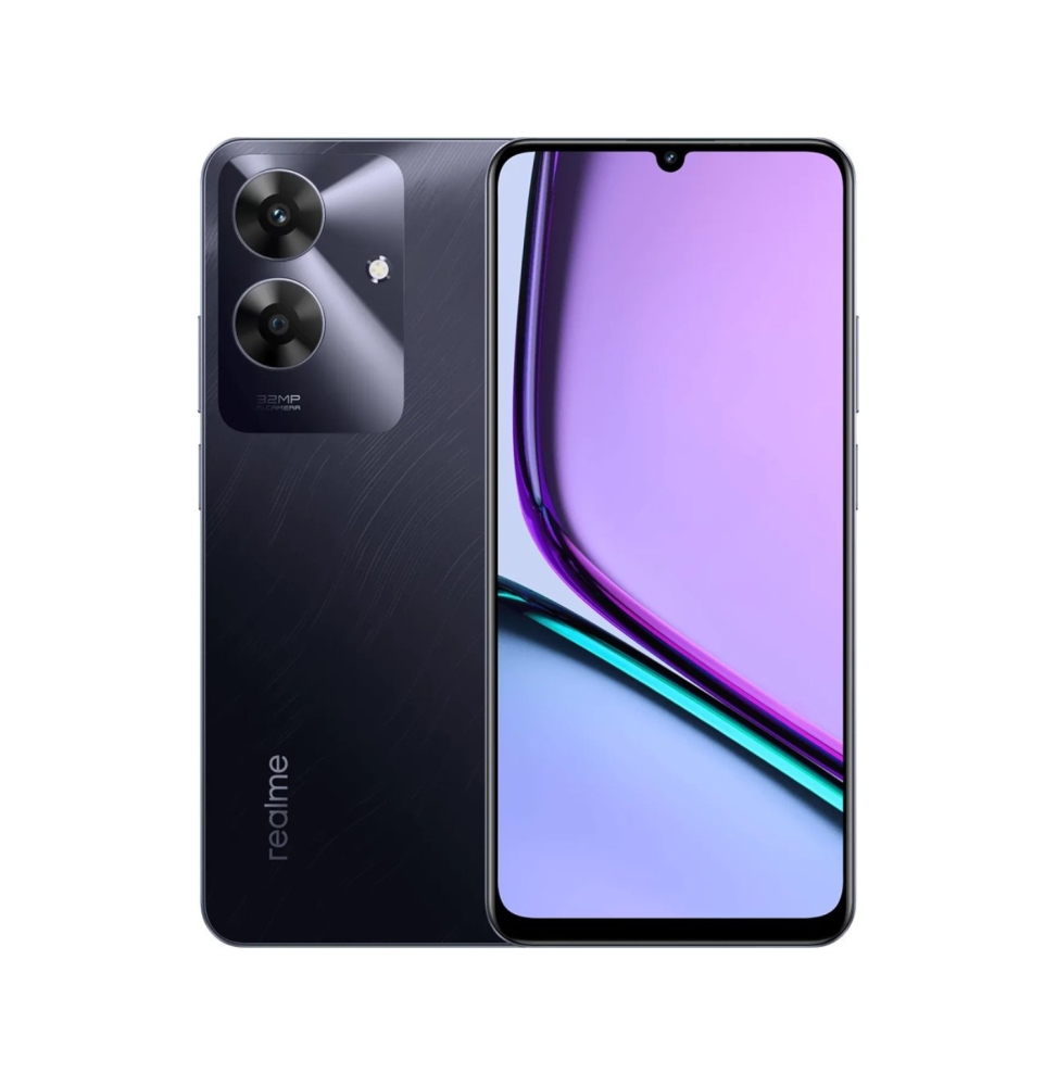 Realme Note 60 Smartphone 6.75" RAM 3GB Memoria Interna 64GB - MARBLE BLACK ITA