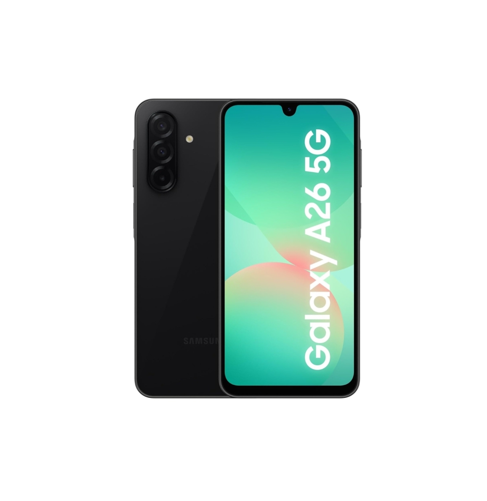 SAMSUNG A26 Smartphone 5G 6.7" RAM 6GB Memoria Interna 128GB BLACK DS ITA