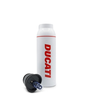Ducati Borraccia Urban, Bici e Monopattini, Unisex Adulto, Bianc