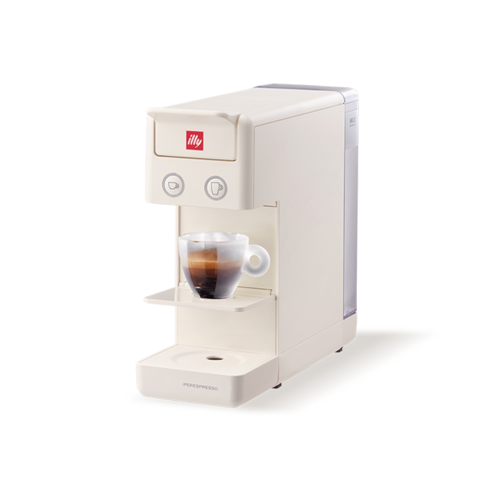 ILLY MACCHINA DA CAFFÈ IPERESPRESSO A CAPSULE Y3.3 14 CAPS INCLUSE BIANCO