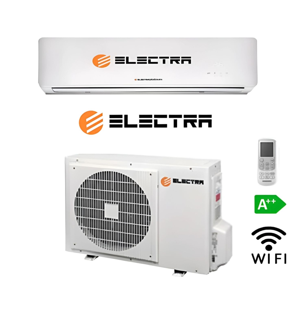 Climatizzatore 12000 BTU ELECTRA ICE C12C R32 WiFi Integrato A++ Monosplit Inverter