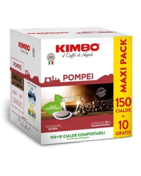 KIMBO Miscela Pompei 150+10 Cialde Compostabili 44mm Ese