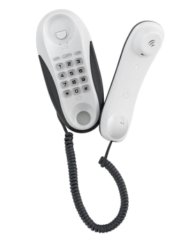 BRONDI KENOBY TELEFONO SLIM CON FILO GRIGIO/BIANCO
