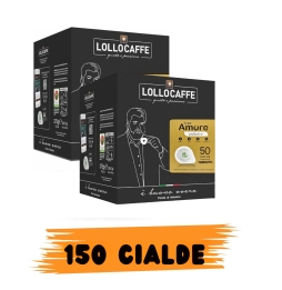 LOLLO CAFFÈ linea amore gusto esclusivo 150 cialde miscela oro