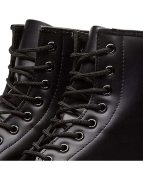 EcoPrice® Lacci rotondi da 4 mm per scarpe sportive e stivali - 2 Paia NERO