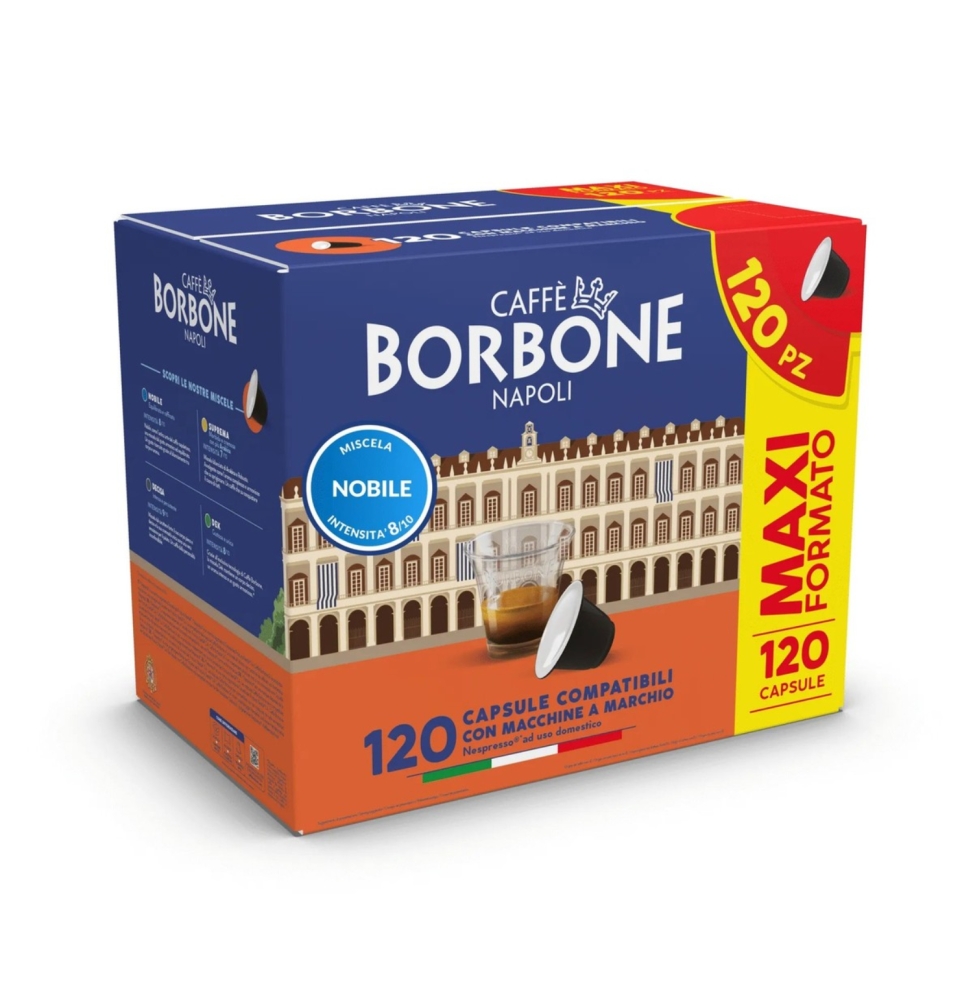Borbone Capsule Comp. Nespresso Miscela Nobile Blu (120pz)