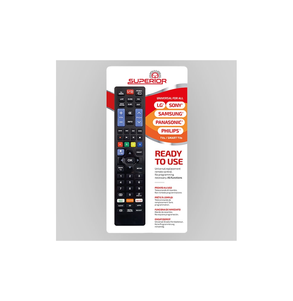 Superior Telecomando Universale Per Smart Tv Ready To Use