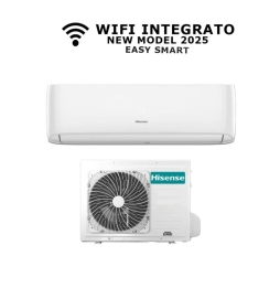 Climatizzatore Hisense EASY SMART 2025 WIFI Integrato 18000 BTU Inverter CA50XS1GG+AS50XS1GW R-32