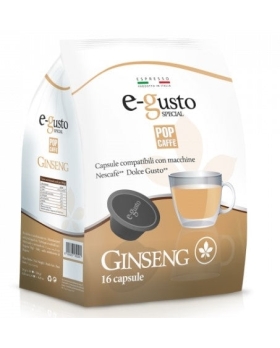 Pop Caffè Ginseng Capsule Comp. Nescafè Dolce Gusto 16pz