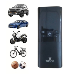 Compressore Portatile con Sensore Pressione,...