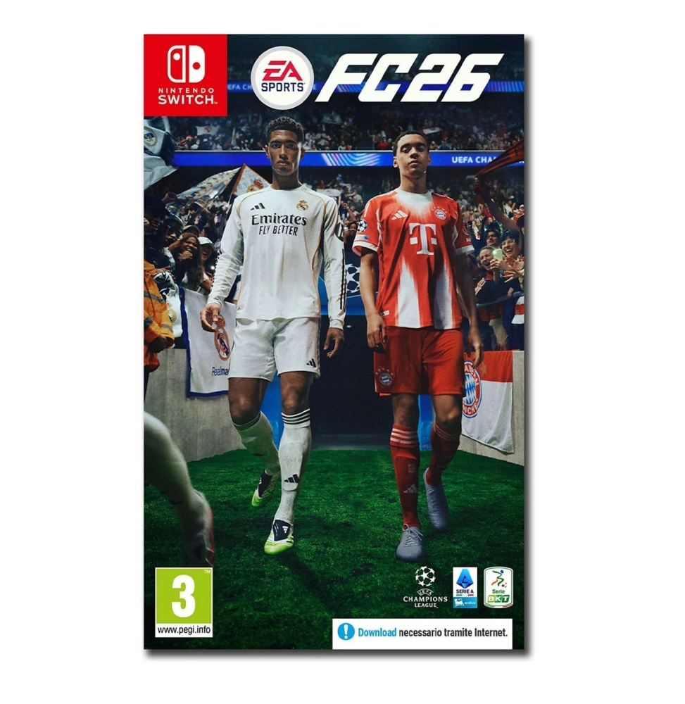 Ea Sports Fc 26 Nintendo Switch EU Prevendita Versione Europea Lingua Italiana