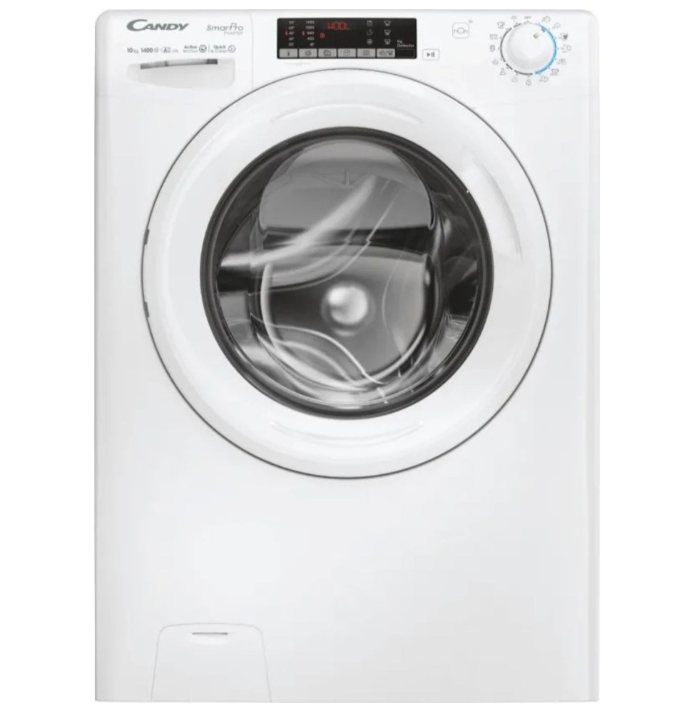 Lavatrice 10 Kg Classe A Profondità 58 cm Centrifuga 1400 giri con Motore Inverter e WiFi colore Bianco - CO 4104TWM/1-S