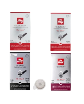 ILLY Bundle m.d.c. EASY ESE ROSSA + 72 cialde omaggio