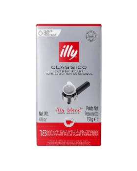 ILLY Caffè 324 Cialde Tostato Classico - 18 Confezione Da 18 Pz