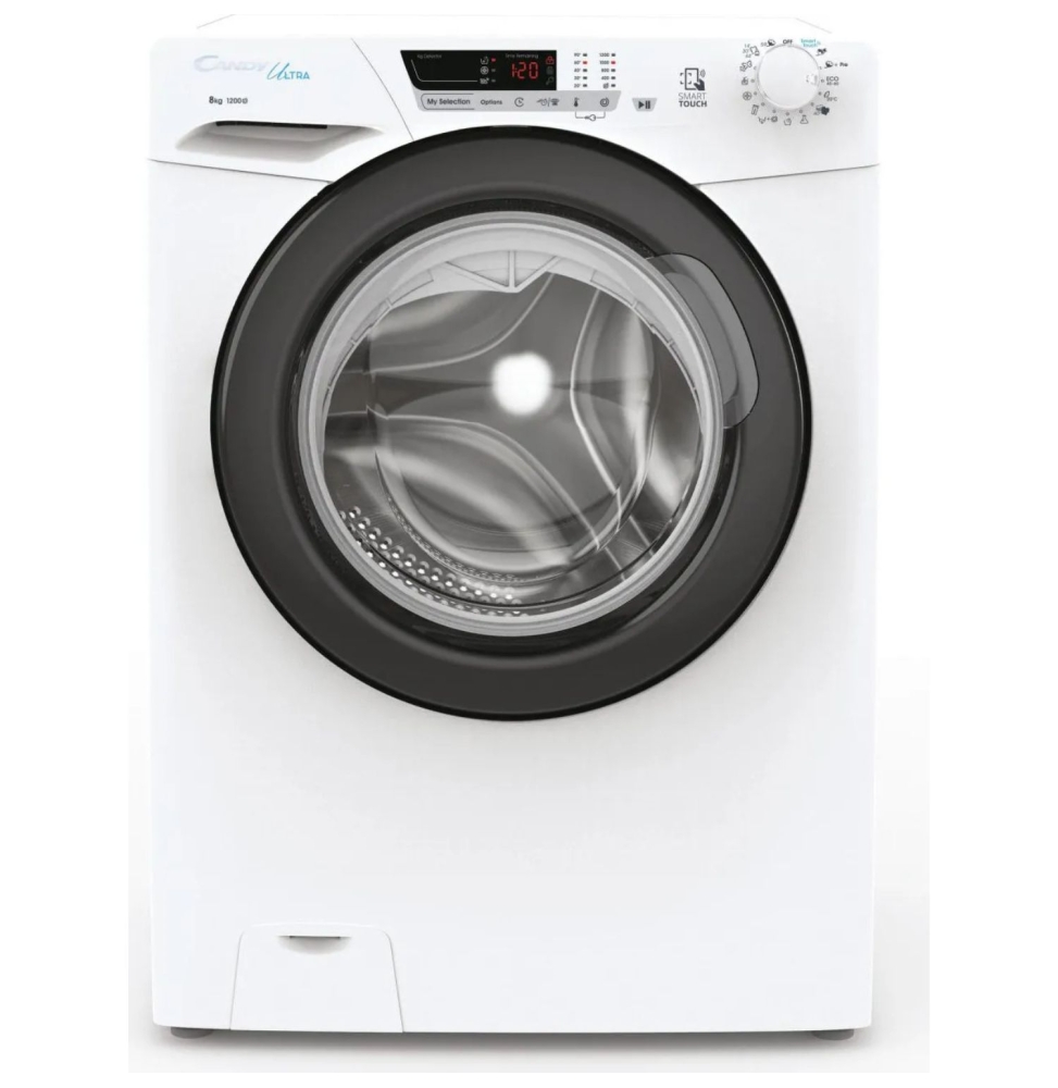 Candy Lavatrice CF 8Kg 1200G NFC L60xP53 Cl.B HCU_1282DWB4/1-S
