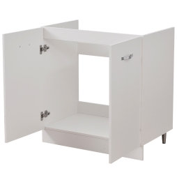 Mobile Sottolavello per Cucina Componibile Mobiletto Colore Bianco 2 Ante