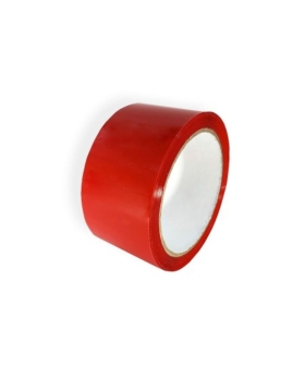 EcoPrice® Nastro Adesivo Imballaggio Colorato Red 48mmx66m 1 Rotolo