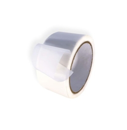 EcoPrice® Nastro Adesivo Imballaggio Colorato Bianco 48mmx66m 1 rotolo