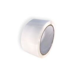 EcoPrice® Nastro Adesivo Imballaggio Colorato Bianco 48mmx66m 1 rotolo