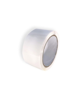 EcoPrice® Nastro Adesivo Imballaggio Colorato Bianco 48mmx66m 1 rotolo