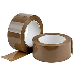 EcoPrice®  Nastro Adesivo Imballaggio Colorato Avana S. 48mmx66m 1 Rotolo