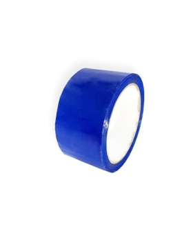 EcoPrice® Nastro Adesivo Imballaggio Colorato Blue 48mmx66m 6 Rotoli Scotch