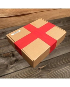 EcoPrice Nastro Adesivo Imballaggio Colorato Red 48mmx66m 6 Rotoli Scotch