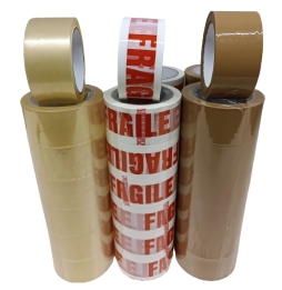 36 Rotoli Nastro Adesivo 48x66 12 Trasparente,12 Avana 12 Fragile Scotch