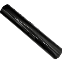 EcoPrice® Pellicola Film Estensibile Nero Da 1,8 Kg 23 Micron Bobina Super Resistente 1 Rotolo