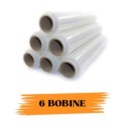 EcoPrice® Estensibile Imball Trasp 50cmx160m 6...