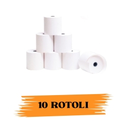 EcoPrice® Rotolo Carta Termica 57mmx35mm 10 Rotoli