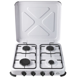 DCG Fornello Gas 4 Fuochi Bianco EKP2427