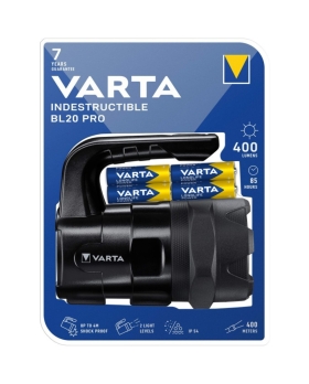 Varta INDESTRUCTIBLE BL20 PRO Torcia a mano Nero LED