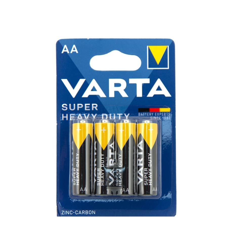 Varta Super Heavy Duty Batterie Tipo AA Stilo