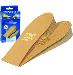 Movi Alto  Comodo Rialzo per Tallone Sughero-pelle