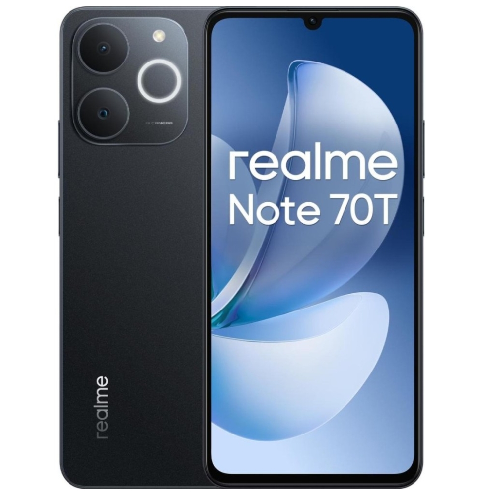 SMARTPHONE REALME NOTE 70T 4+128GB OBSIDIAN BLACK