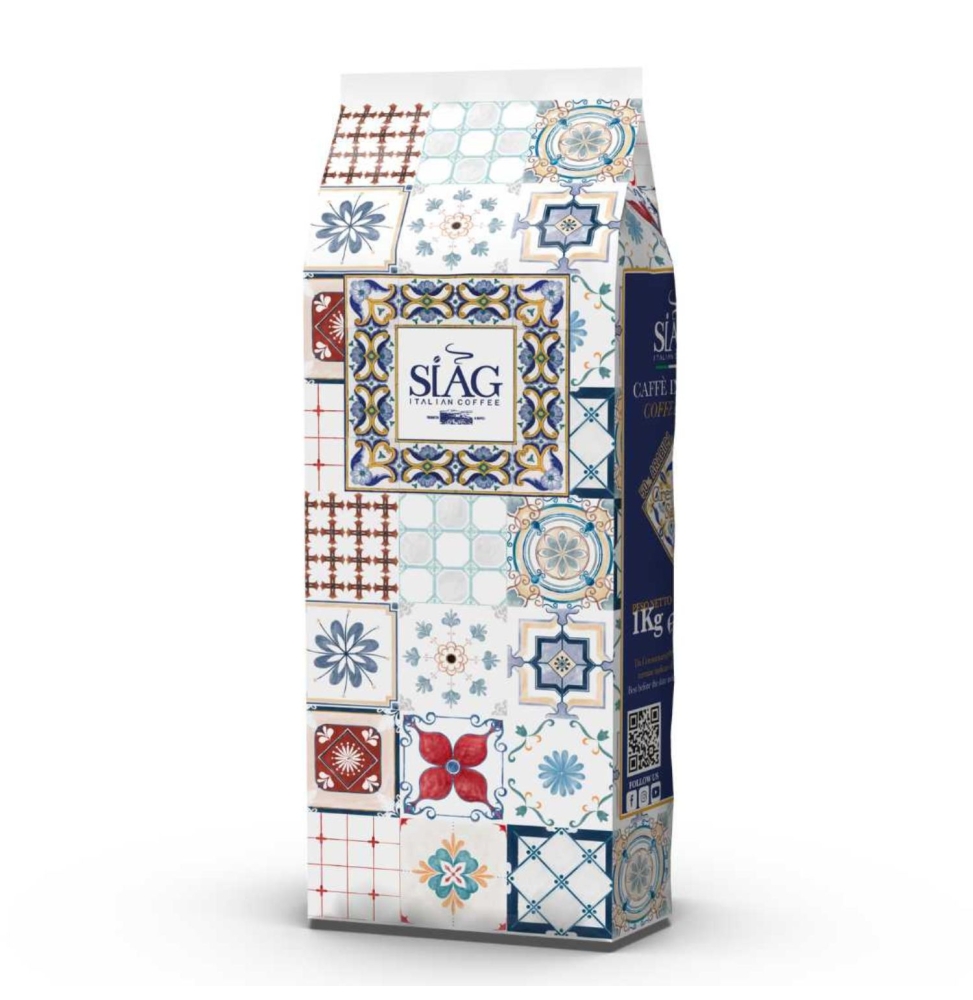 Siag Caffe Grani Blu Mediterranea 1Kg