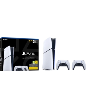 PS5 Console Digital Slim 825GB +2 Dualsense White ITA