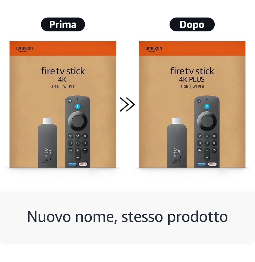 Amazon Fire TV Stick 4k con Telecomando Vocale